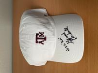 Aggie Women's Golf Cap Signed by Coach Gerrod Chadwell 202//151